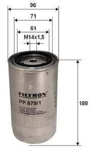 filtr palivový PP879/1
