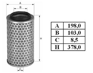 filtr-vložka vzduch.AM419/5W