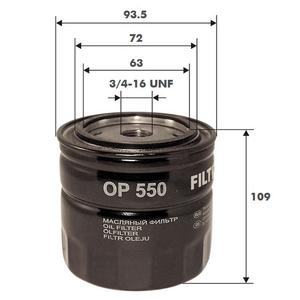 filtr olejový OP550