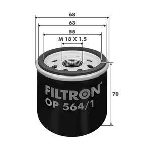 filtr olejový OP564/1