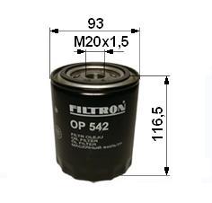 filtr olejový OP542 PL