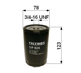 filtr olejový OP526 PL