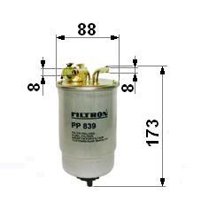 filtr palivový PP839 PL