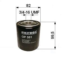 filtr olejový OP581 PL