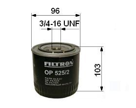 filtr olejový OP525/2 PL