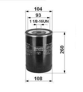 filtr olejový W11025