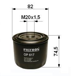 filtr olejový OP617 PL