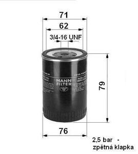 filtr olejový W712/52